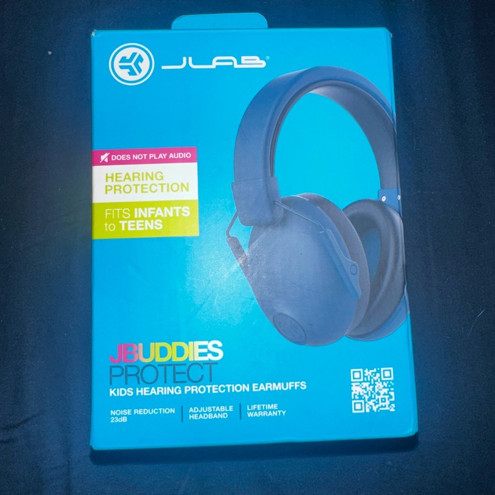 JLab JBuddies Protect Kids Earmuffs - Blue